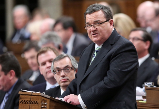Minister of Finance Jim Flaherty 