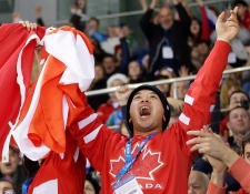 Canada hockey fan