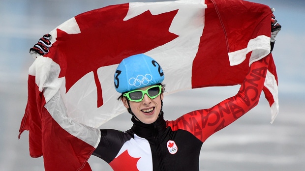 Canada's Charle Cournoyer wins the bronze