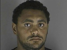 Winnipeg Jets star Dustin Byfuglien is pictured in this Sherrif's handout photo. Byfuglien is facing four charges in an alleged impaired boating incident this summer. The charges were filed in court in the state of Minnesota where Byfuglien was arrested at the end of August. (THE CANADIAN PRESS/ HO - Hennepin County Sherriff, in Minnesota)