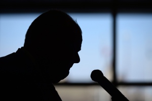 Toronto Mayor Rob Ford holds a press conference prior to the Big City Mayor's Meeting at Ottawa City Hall on Wednesday, Feb. 26, 2014. (The Canadian Press/Sean Kilpatrick)