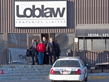Edmonton stabbing attack Loblaw warehouse