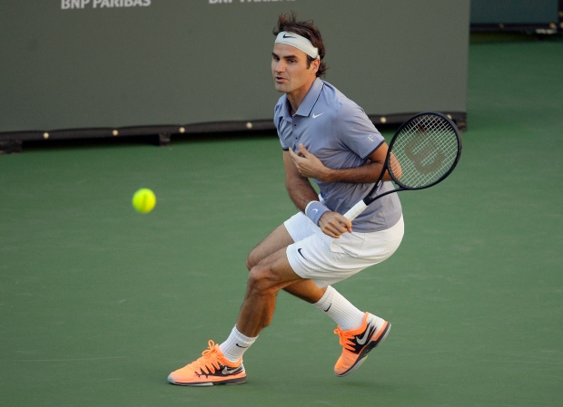 BNP Paribas Open Roger Federer