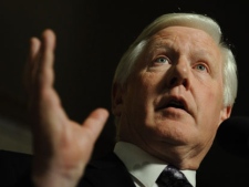 Interim Liberal Leader Bob Rae speaks to media in the foyer of the House of Commons on Parliament Hill in Ottawa on Wednesday, September 7, 2011. (THE CANADIAN PRESS/Sean Kilpatrick)