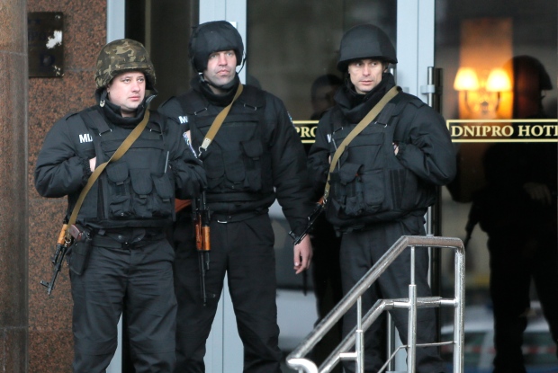 Ukraine riot police