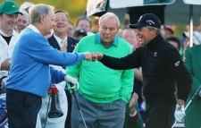 Masters ceremonial tee-off