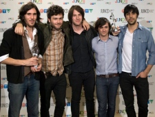 The Arkells at the Juno Awards Saturday, April 17, 2010 in St. John's Nfld.. The Canadian Press Images/Ryan Remiorz 