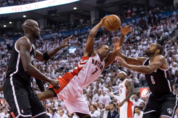 Nets defeat Raptors in first game playoff series