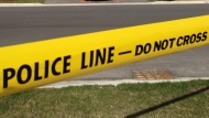 Police tape is pictured in this file photo.