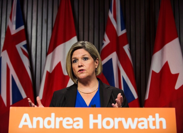 NDP Leader Andrea Horwath