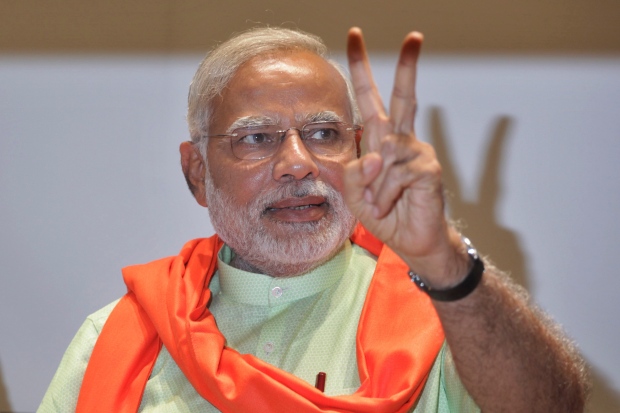 Narendra Modi to become prime minister of India
