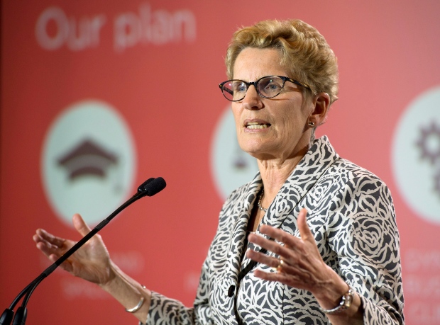 Ontario Liberal leader Kathleen Wynne