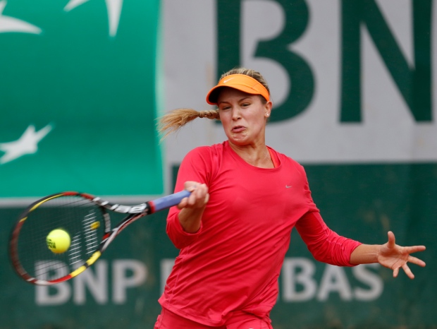Eugenie Bouchard wins opener at French Open