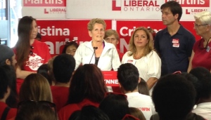 Liberal Leader Kathleen Wynne