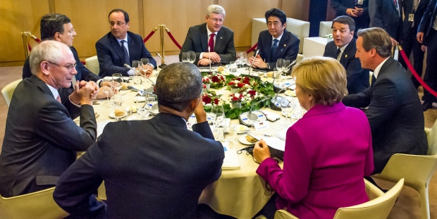 G7 meeting in Brussels