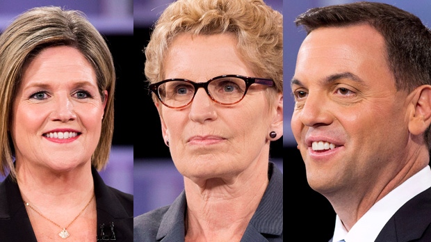 Ontario party leaders