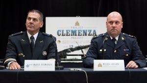 Quebec Police carry out raids
