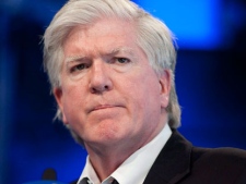 Toronto Maple Leafs General Manager Brian Burke speaks at a year end press briefing in Toronto on Tuesday, April 12, 2011. (THE CANADIAN PRESS/Chris Young)