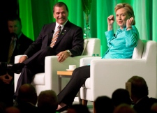  Hillary Clinton discusses new book in Toronto 