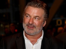 Actor Alec Baldwin speaks with guests at a reception following "Poetry & The Creative Mind" at the ninth annual benefit for the Academy of American Poets in New York, Wednesday, April 27, 2011. (AP Photo/Craig Ruttle)