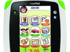 The LeapPad Explorer is a tablet computer for kids, combining educational activities and games. (Canadian Toy Association)