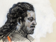 In this courtroom artists sketch, Grammy-award winning Jamaican reggae singer Buju Banton, is sentenced to 10-years in prison at the United States Courthouse in Tampa, Fla., Thursday, June 23, 2011, for conspiring to set up a cocaine deal in 2009. (AP Photo/Douglas Land)