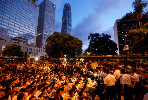 Nearly 200 arrested for unlawful assembly after Hong Kong stages ...
