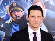 Actor Jamie Bell attends the premiere of "The Adventures of Tintin" at the Ziegfeld Theatre on Sunday, Dec. 11, 2011 in New York. (THE CANADIAN PRESS/AP-Evan Agostini)