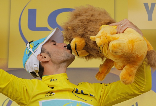 Italy's Vincenzo Nibali at Tour de France