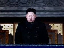 In this image made from KRT video, North Korea's next leader Kim Jong Un is seen during a memorial service for late North Korean leader Kim Jong Il, in Pyongyang, North Korea, Thursday, Dec. 29, 2011. (AP Photo/KRT via APTN)