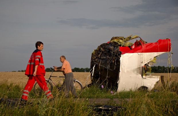 Bodies removed from crash site: Ukraine