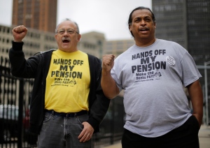 Pension cuts