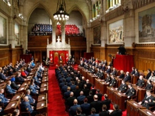 The Senate chambers are seen in a file photo. (Adrian Wyld / THE CANADIAN PRESS)