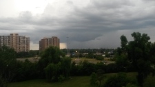 GTA severe thunderstorms move in