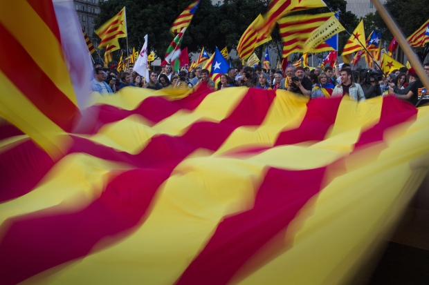 Catalonia supporters 