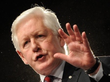 Liberal interim Leader Bob Rae delivers a speech during the closing of the Liberal Biennal Convention in Ottawa on Sunday, January 15, 2012. THE CANADIAN PRESS/Sean Kilpatrick