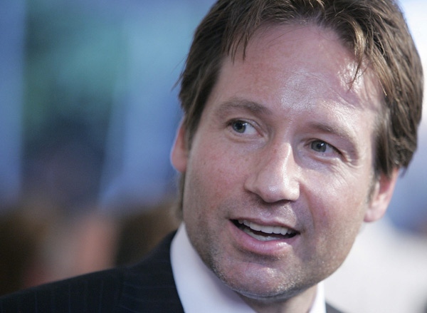 Actor David Duchovny arrives at the premiere of 'Trust The Man,' in New York, in this Aug. 2006 file photo. (AP / Stephen Chernin)