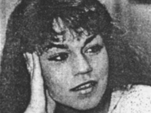 In this Feb. 10, 1986, photo, Nancy Toffolini Benoit is shown when she wrestled for the National Wrestling Alliance professional wrestling circuit. She was the wife of WWE pro wrestler Chris Benoit. (AP Photo/Daytona Beach News-Journal) 
