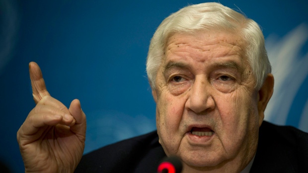 Walid al-Moallem, Syria foreign minister