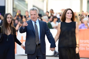Dustin Hoffman and his wife Lisa pose for photos on the red carpet for "Boychoir" at the 2014 Toronto International Film Festival in Toronto on Friday, Sept. 5, 2014. THE CANADIAN PRESS/Frank Gunn