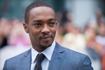 Actor Anthony Mackie seen at the "Black And White" premiere at Roy Thomson Hall during the Toronto International Film Festival on Saturday, Sept. 6, 2014, in Toronto. (Arthur Mola/Invision/AP)