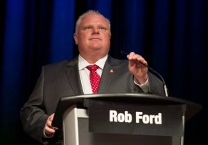 Mayor Rob Ford is pictured in Toronto on July 15, 2014. (The Canadian Press/Darren Calabrese)