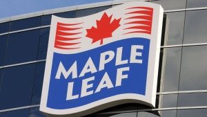 Maple Leaf Foods headquarters, Mississauga, Ont., Nov. 5, 2013. (THE CANADIAN PRESS IMAGES/Stephen C. Host )