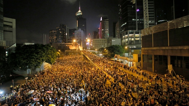 protesters, Hong Kong