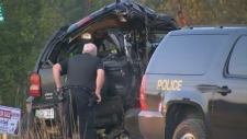 three orangeville fatal crash collision dead north after cp24 dufferin investigate killed police sunday scene county september were where car
