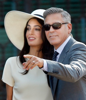 George Clooney marries in Venice