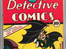 This Feb. 13, 2012, handout photo provided by Heritage Auctions shows the CGC-Certified 6.5 copy of Detective Comics #27 from the Billy Wright Collection at Heritage Auctions in Dallas, Texas. (AP Photo/Courtesy of Heritage Auctions)