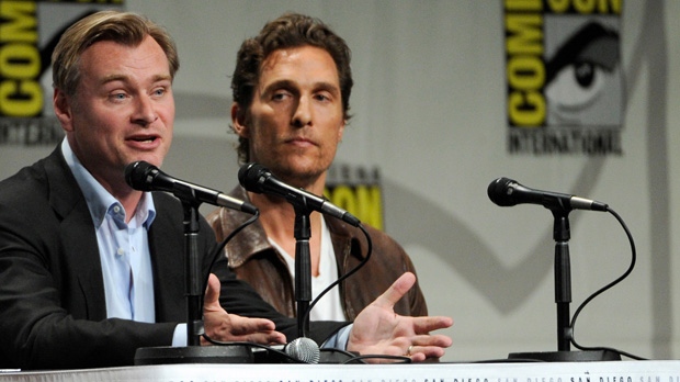 Director Christopher Nolan,  Matthew McConaughey 