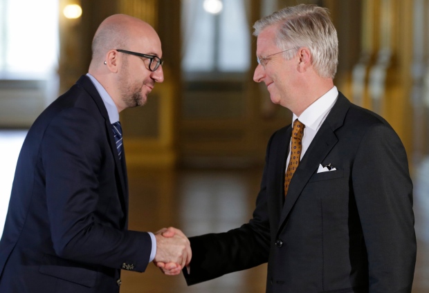 Belgium swears in new prime minister