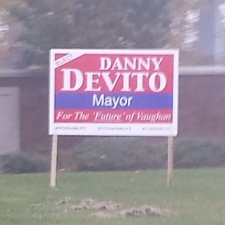 Danny Devito running for mayor in Vaughan